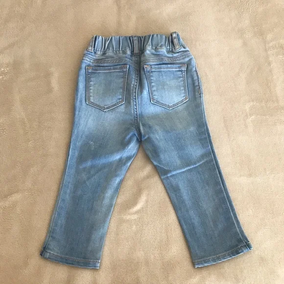 GAP Baby Flower Jeggings - Size 18-24 Months - Picture 5 of 6